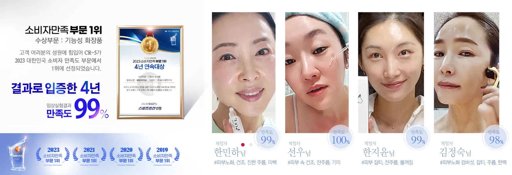 칙칙하고 기미 있는 피부에 대한 고민을 표현하는 여성